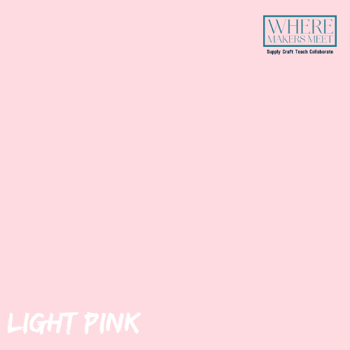 Light Pink Glitter  Where Makers Meet Vinyl Crafts Studio